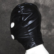 Fixxx - Hood met Open Ogen en Open Mond - Rits Achter - Zwart-Erotiekvoordeel.nl