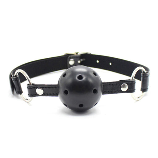 Smart Moves - Bondage Ball Gag - Zwart-Erotiekvoordeel.nl