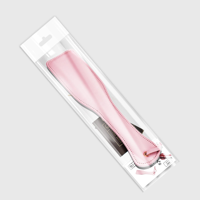 Liebe Seele - Fairy - Paddle di lusso in pelle - Rosa/Bianco - Erotiekvoordeel.nl