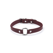 Liebe Seele - Heron - Mini Collar met O-Ring - Wijnrood-Erotiekvoordeel.nl