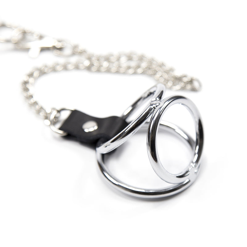 Smart Moves - Nipple Clamps with Cock Rings M silver-Erotiekvoordeel.nl