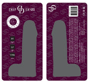 Deep Desire - Kleine Dildo - Kunstrubber - 11,5 cm - Transparant/Blauw-Erotiekvoordeel.nl