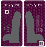 Deep Desire - PVC Dildo - 24,6 cm – Lichte Huidskleur-Erotiekvoordeel.nl