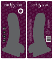Deep Desire - PVC Dildo - 20 cm – Lichte huidskleur-Erotiekvoordeel.nl