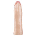 Being Fetish - Holle Penis Sleeve - PVC - 19 cm - Lichte Huidskleur-Erotiekvoordeel.nl