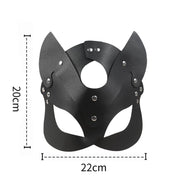 Kiotos - Kattenmasker - Zwart-Erotiekvoordeel.nl