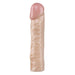 Being Fetish - Rechte PVC Dildo - 19 cm - Lichte Huidskleur-Erotiekvoordeel.nl