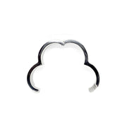 Black Label - Super 8 - Cockring en Scrotumring - RVS-Erotiekvoordeel.nl