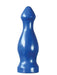 Crackstuffers - Dildo - Mushroom Head Dildo - Medium - Blauw - Lengte 24 cm - Diameter 8 cm-Erotiekvoordeel.nl