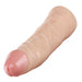 Being Fetish - Holle Penis Sleeve - PVC - 19 cm - Lichte Huidskleur-Erotiekvoordeel.nl