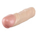 Being Fetish - Rechte PVC Dildo - 19 cm - Lichte Huidskleur-Erotiekvoordeel.nl
