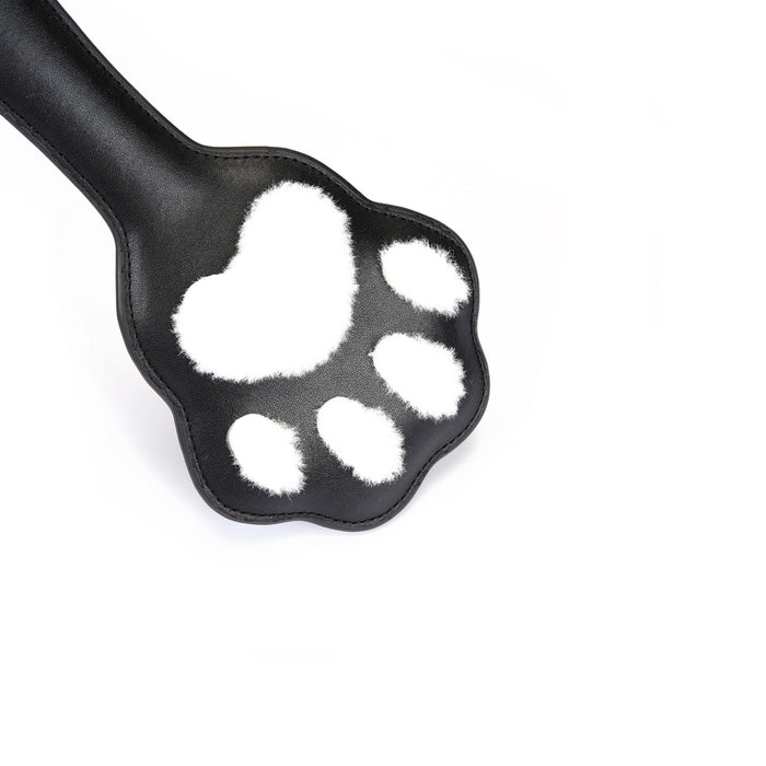 Liebe Seele - Paddle met Pluche Pootje - Wit-Erotiekvoordeel.nl