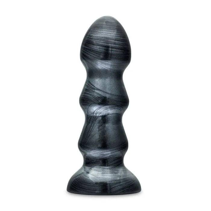 Blush – Jet Jack Carbon – Anaalplug met ribbels – Zwart-Erotiekvoordeel.nl
