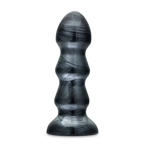 Blush – Jet Jack Carbon – Anaalplug met ribbels – Zwart-Erotiekvoordeel.nl