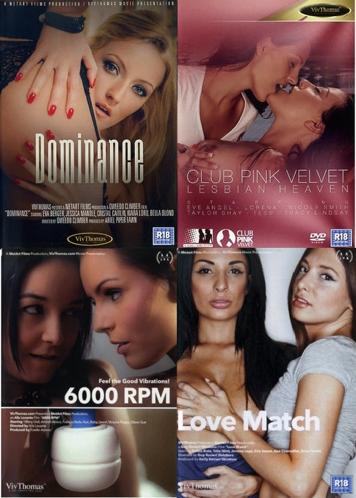 DVD - Viv Thomas -Set van 10 DVD's - Pack C-Erotiekvoordeel.nl