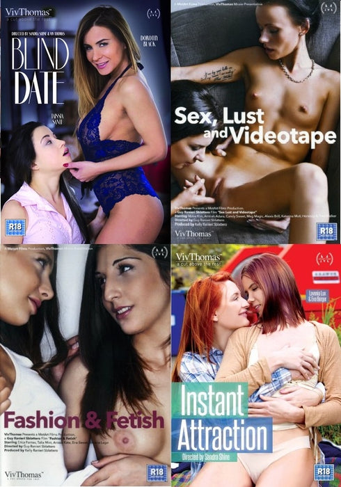 DVD - Viv Thomas -Set van 8 DVD's - Pack F-Erotiekvoordeel.nl