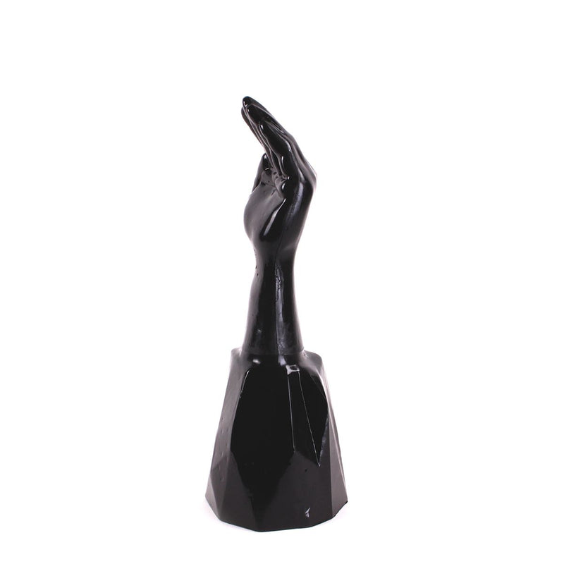 Dark Crystal - Fisting Dildo - Met Extra Zware Voet - 21 x 8 cm