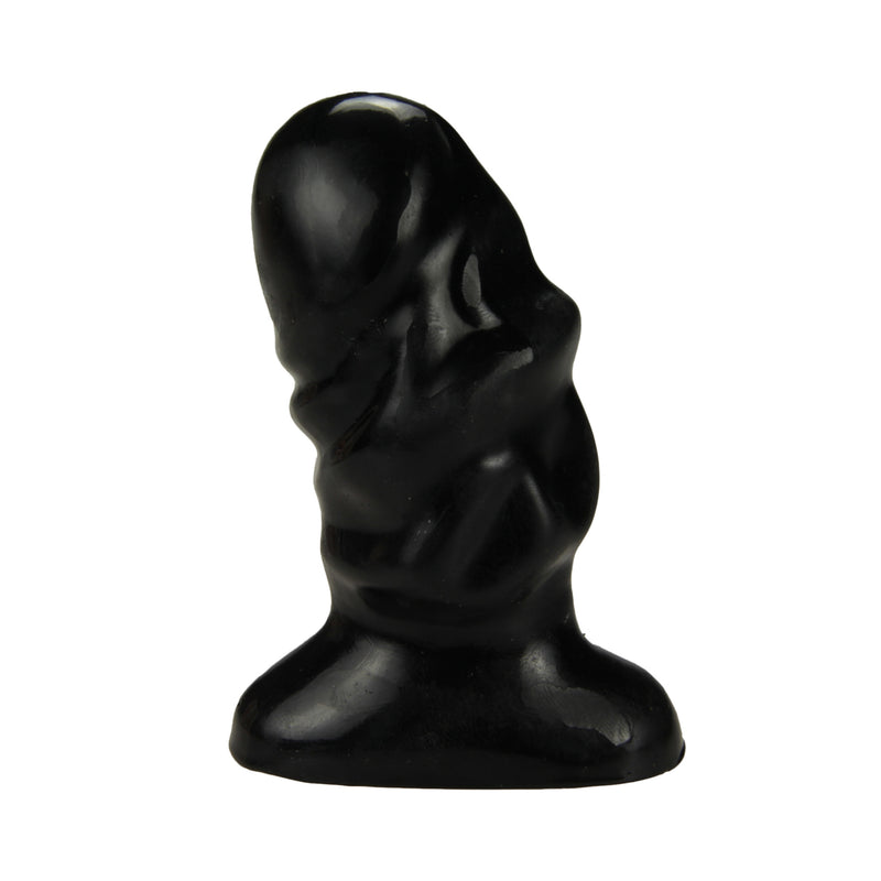 Being Fetish – TPR Dildo - 10,2 cm - Zwart-Erotiekvoordeel.nl