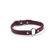 Liebe Seele - Heron - Mini Collar met O-Ring - Wijnrood-Erotiekvoordeel.nl