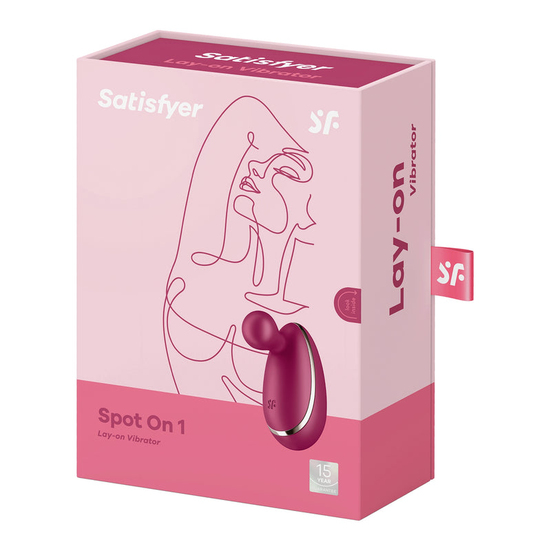 Satisfyer - Spot On 1 - Clitoris Vibrator - Rood-Erotiekvoordeel.nl
