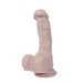 Shequ - Ares - Realistische Siliconen Dildo - 18 cm - Lichte Huidskleur-Erotiekvoordeel.nl
