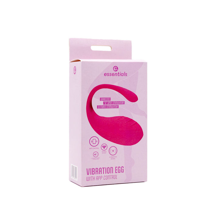 Essentials - Vibrerend Eitje met app Control - Roze-Erotiekvoordeel.nl