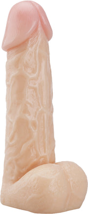 Being Fetish - PVC Dildo 17,5 cm – Lichte Huidskleur-Erotiekvoordeel.nl