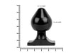 All Black Buttplug Large
