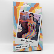 Snapshot - #bearockstar - Visnet Jurk Blote Schouders - One Size - Rainbow-Erotiekvoordeel.nl