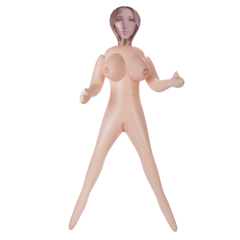 Hussy Norma - Opblaaspop met Twee Ingangen-Erotiekvoordeel.nl