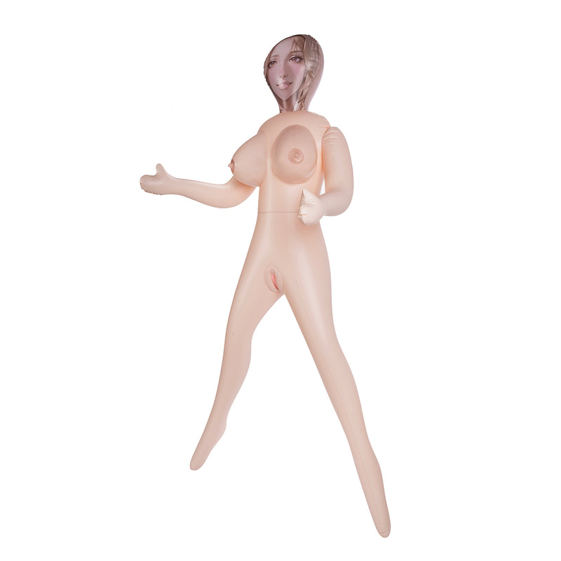 Hussy Norma - Opblaaspop met Twee Ingangen-Erotiekvoordeel.nl