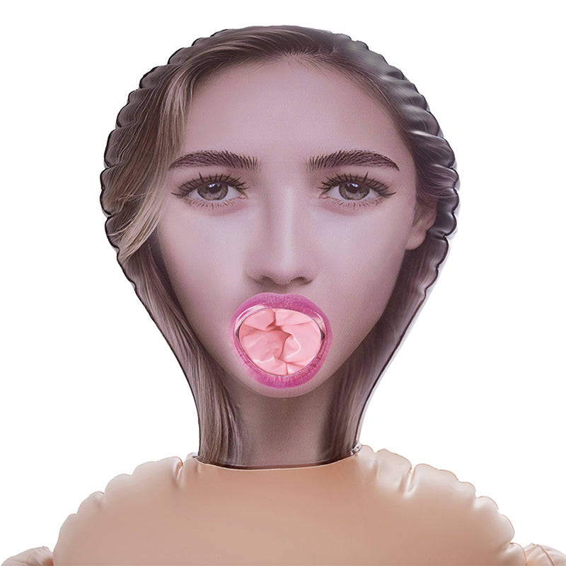 Hussy Nadia - Opblaaspop met Drie Ingangen en Grote Borsten-Erotiekvoordeel.nl