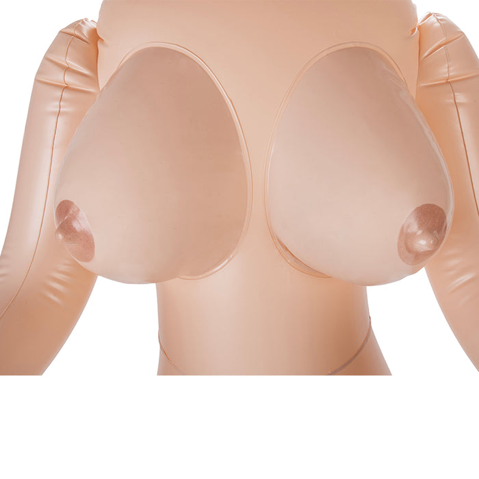 Hussy Nadia - Opblaaspop met Drie Ingangen en Grote Borsten-Erotiekvoordeel.nl