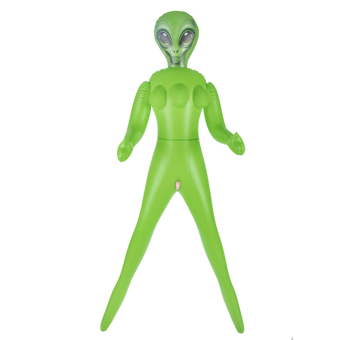 To Infinity - Alien Opblaaspop - Groen-Erotiekvoordeel.nl