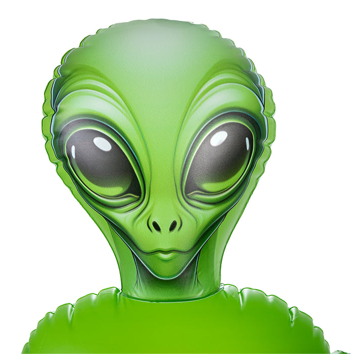 To Infinity - Opblaaspop Alien Vrouw met Drie Borsten - Groen-Erotiekvoordeel.nl