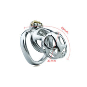 Kiotos - Metalen Peniskooi - Lion Long - RVS-Erotiekvoordeel.nl