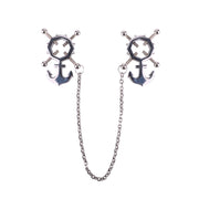 Kiotos - Verstelbare Tepelklemmen met Anker Hangertjes en Ketting-Erotiekvoordeel.nl