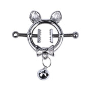 Kiotos - Kittenoortjes met Strik en Belletje - Tepelklemmen met ketting-Erotiekvoordeel.nl