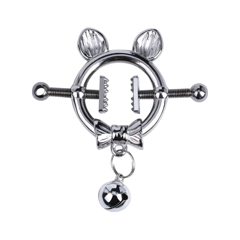 Kiotos - Kittenoortjes met Strik en Belletje - Tepelklemmen met ketting-Erotiekvoordeel.nl