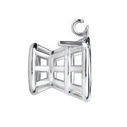 Kiotos - Kuisheidsgordel - Cone-vormige Kuisheidskooi met tailleriem - Zwart-Erotiekvoordeel.nl