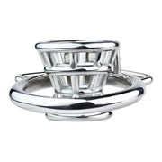 Kiotos - Kuisheidsgordel - Cone-vormige Kuisheidskooi met tailleriem - Zwart-Erotiekvoordeel.nl