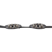 Kiotos - PU-lederen borstenharnasje met open tepels en scherpe spikes-Erotiekvoordeel.nl