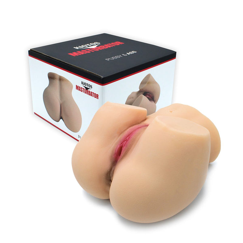 Kiotos - Masturbator Pussy & Ass - Nr. 11 - TPE - Lichte Huidskleur-Erotiekvoordeel.nl