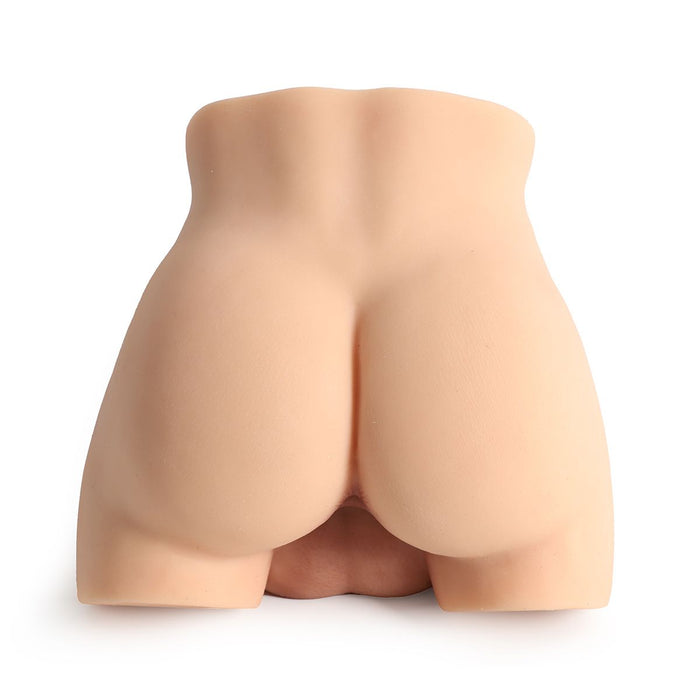 Kiotos - Masturbator Ass en Dildo - 2-in-1 - Nr. 20 - TPE - Lichte Huidskleur-Erotiekvoordeel.nl