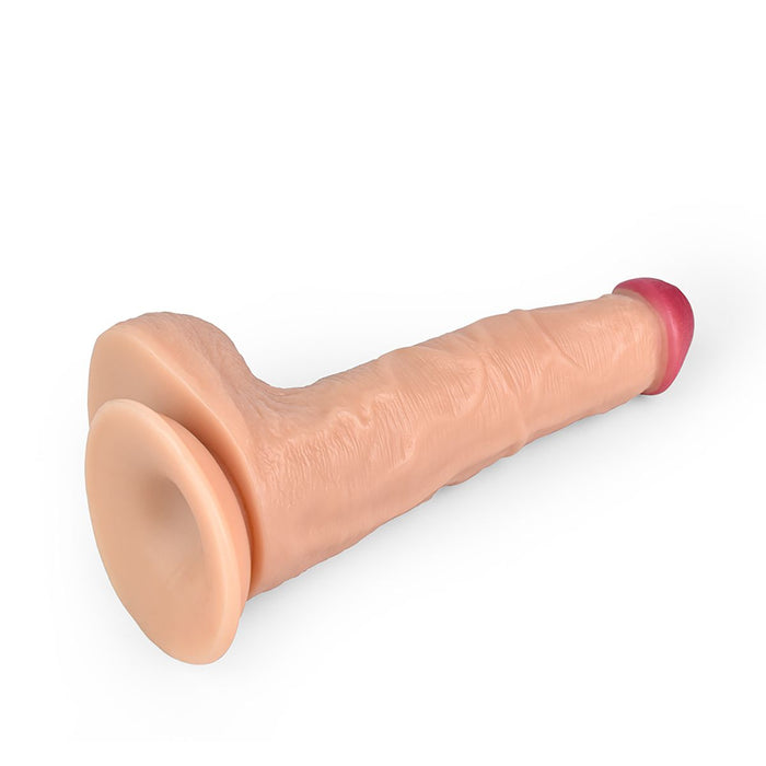 Kiotos Cox Mega Dildo Nr. 7 - 27 x 5.5 cm - Lichte Huidskleur-Erotiekvoordeel.nl