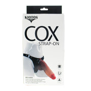 Kiotos COX - Strap-On Set with Monstar Dildo Nr. 28 - Zwart/Beige-Erotiekvoordeel.nl