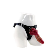 Kiotos COX - Strap-On Set with Monstar Dildo Nr. 31 - Zwart/Rood-Erotiekvoordeel.nl