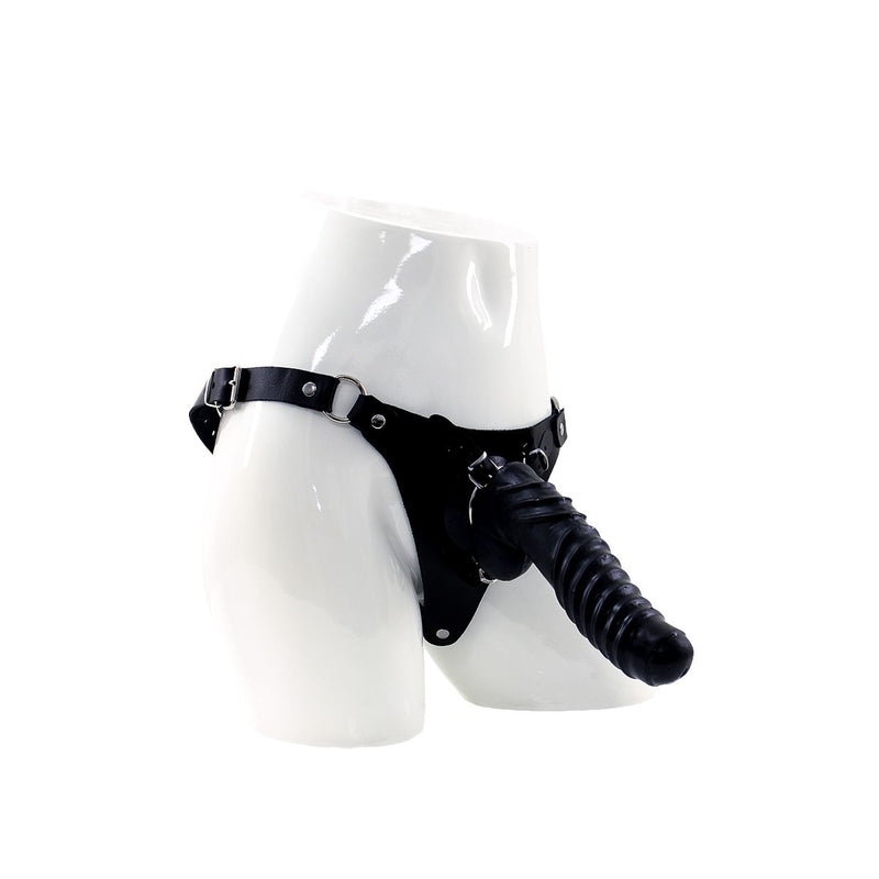 Kiotos COX - Strap-On Set with Monstar Dildo Yeti - Zwart-Erotiekvoordeel.nl