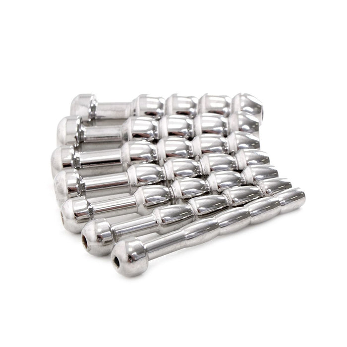 Kiotos - Penis Plug Set - Urethral Trainer Kit - 7 Holle Penisplugs - RVS-Erotiekvoordeel.nl