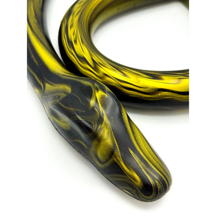 Kiotos - Monstar Cox Snakemaster - Lange Anaal Dildo - Zwart/Goud-Erotiekvoordeel.nl